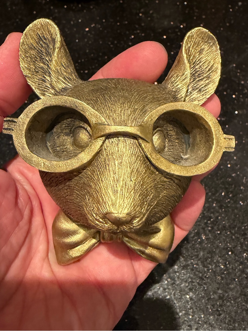 Animal Heads Wall Decor, Faux Rat Head Mount